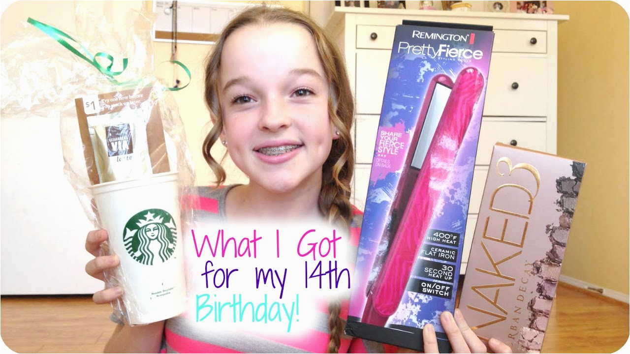 What Should I Get for My 14th Birthday Girl What I Got for My 14th Birthday Youtube