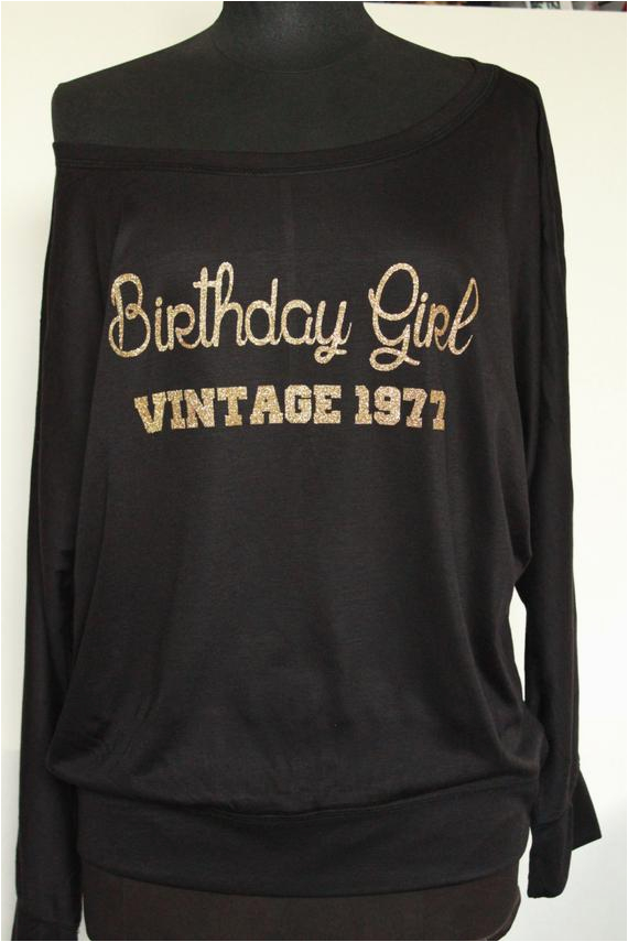 Where Can I Buy A Birthday Girl Shirt Birthday Girl Vintage1977 Shirt top Birthday Shirt by arenlace