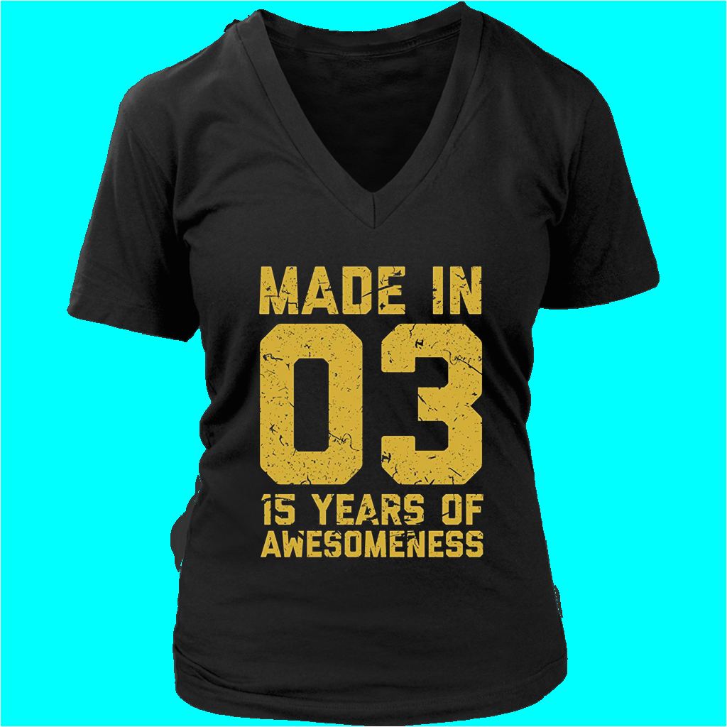 Where Can I Buy A Birthday Girl Shirt Find 15th Birthday Shirt Gift Age 15 Year Old Boy Girl