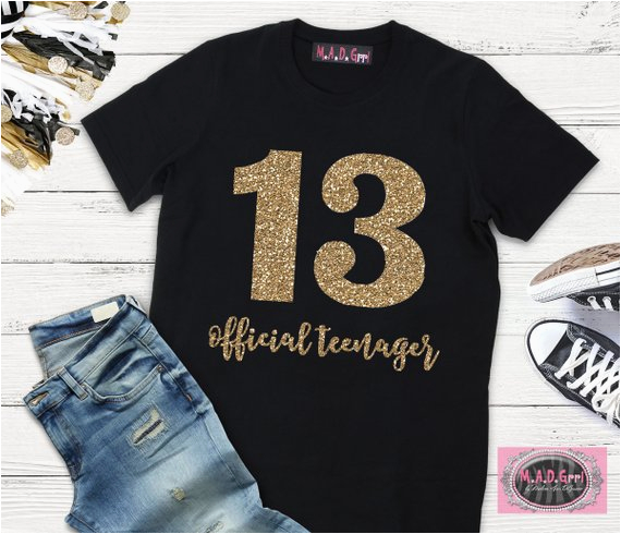 Where Can I Buy A Birthday Girl Shirt Girls 13th Birthday Shirt Double Digits Shirt Girls