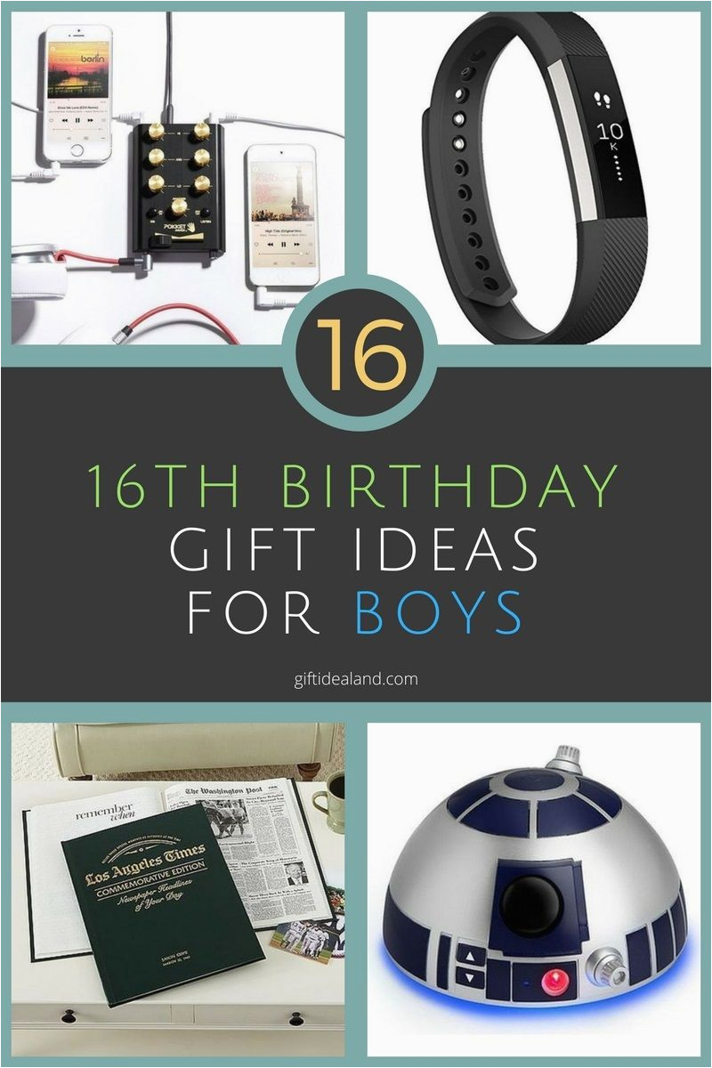16th Birthday Gifts for Boyfriend 16 Great 16th Birthday Gift Ideas for Boys Giftidealand