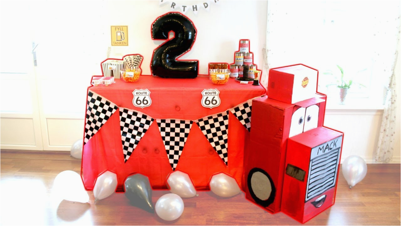 Birthday Gifts for Him Cars Cars themed Birthday Party Liam 2 Years Old Youtube