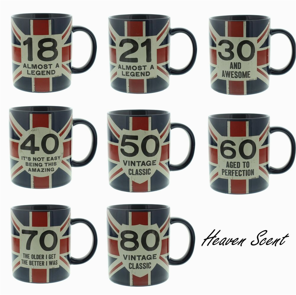 Birthday Gifts for Him Ebay Gift Boxed Union Jack Mug Keepsake Happy Birthday Gift