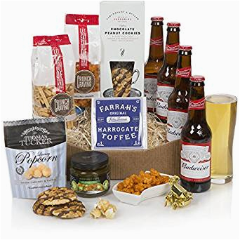Birthday Gifts for Him Luxury Beer Lovers Hamper Food Beer Gift for Him Luxury
