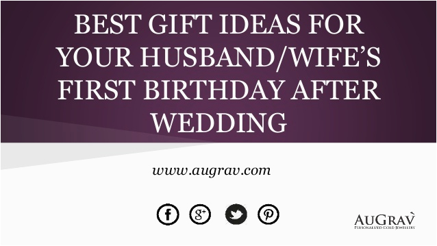 Birthday Gifts for Husband In Sydney Best Gift Ideas for Your Husband Wife S First Birthday