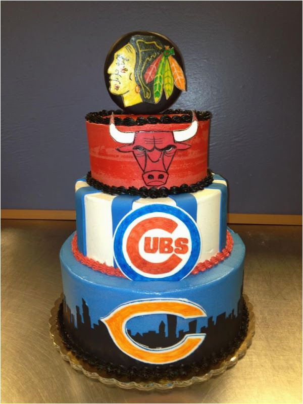 Birthday Ideas for Him Chicago Chicago Sports 3 Tier Cake 175 Things I 39 D Like Phil to