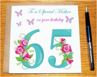 Birthday Ideas for Husband Turning 65 65th Birthday Card Etsy