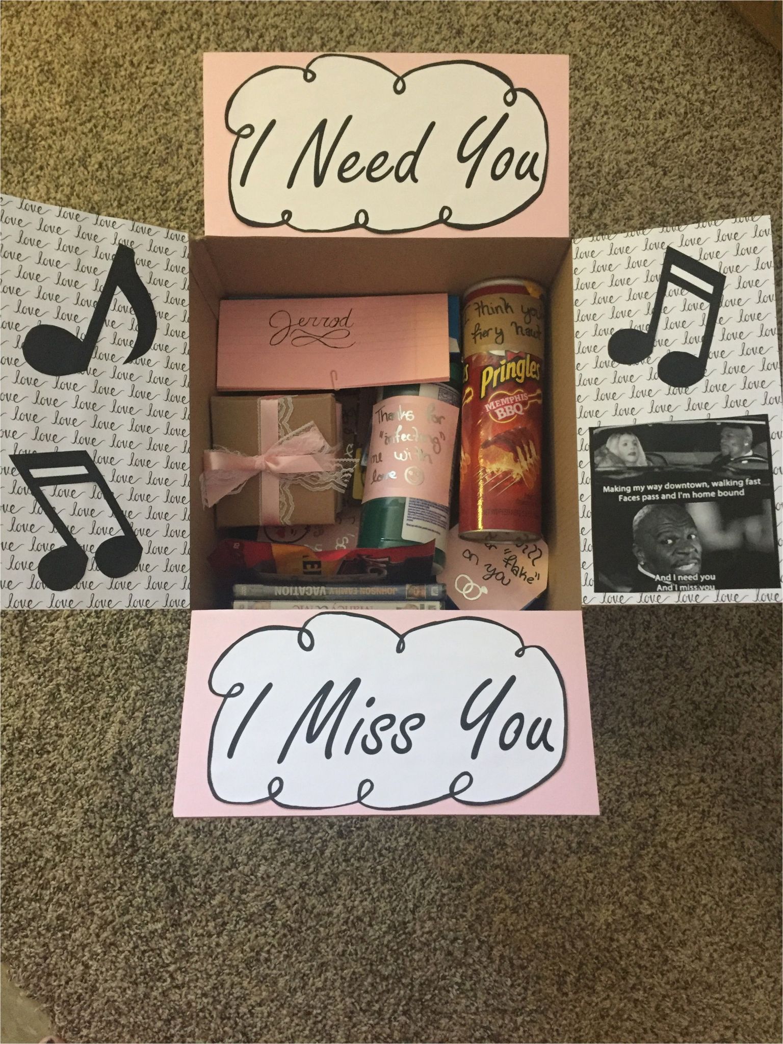 Birthday Present for Ldr Boyfriend Care Package Ideas Long Distance