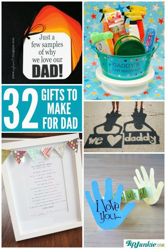 Birthday Presents for Daddy From Daughter 32 Best Homemade Fathers Day Gifts Holidays Homemade