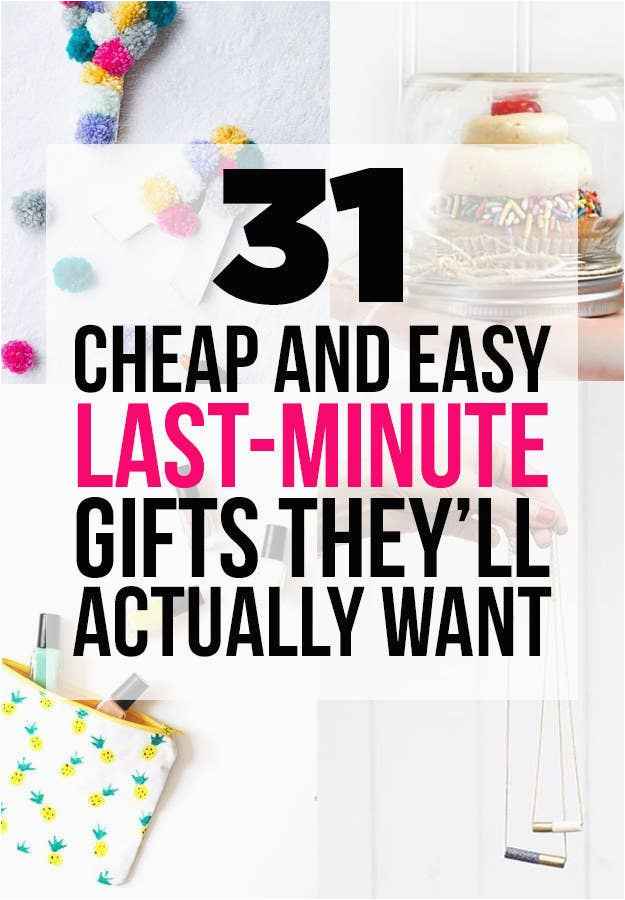 Budget Birthday Gifts for Him 31 Cheap and Easy Last Minute Diy Gifts they 39 Ll Actually Want