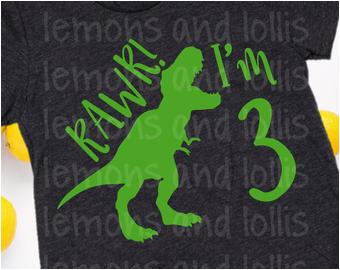 Dinosaur Happy Birthday Banner Svg Dinosaur Birthday Svg Etsy