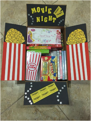 Easy Birthday Ideas for Him Movie Night In A Box Caden Easy Diy Christmas Gifts