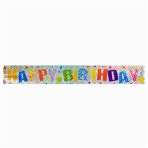 Gold Happy Birthday Banner Dollar Tree View assorted Bright Foil Quot Happy Birthday Quot