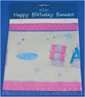 Happy 13th Birthday Banners Me to You Bears Tatty Teddy Happy 13th Birthday Party