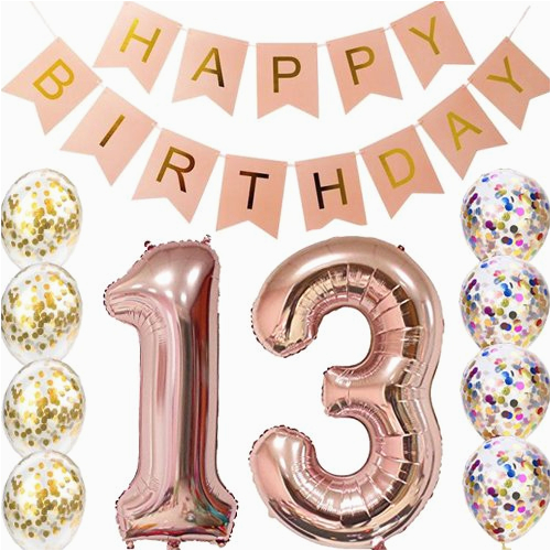 Happy 18th Birthday Balloon Banner Sweet 13th Birthday Decorations Party Supplies Balloons