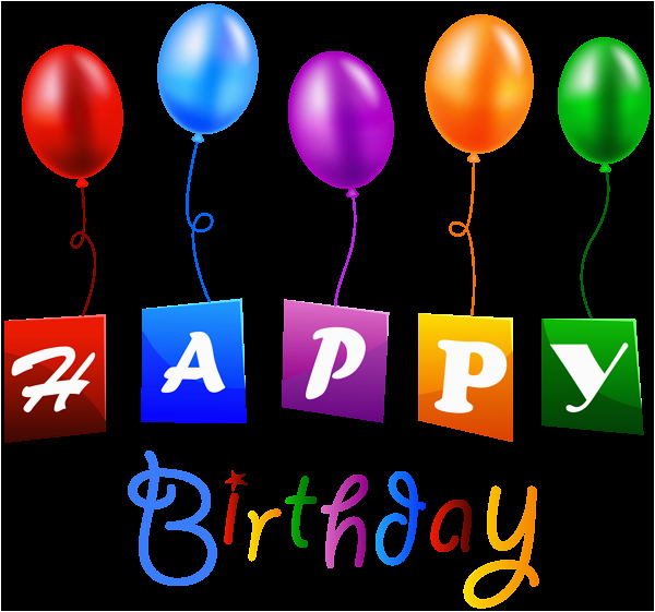 Happy Birthday Banner Marathi Png Happy Birthday with Balloons Png Clipart Image Gallery