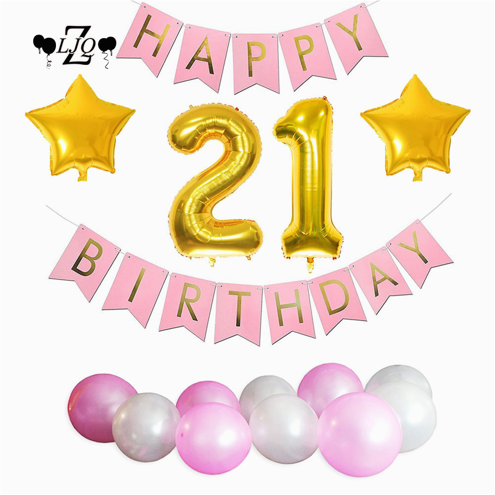 Happy Birthday Banner National Bookstore Aliexpress Com Buy Zljq Girl 1st 2nd 3rd 10th 18th 21st