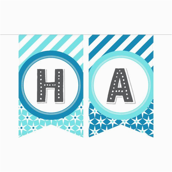 Happy Birthday Banner Per Letter Printable Printable Birthday Banner In Blues Gray Especially Paper Happy Birthday Banner Per Letter Printable Printable Birthday Banner In Blues Gray Especially Paper