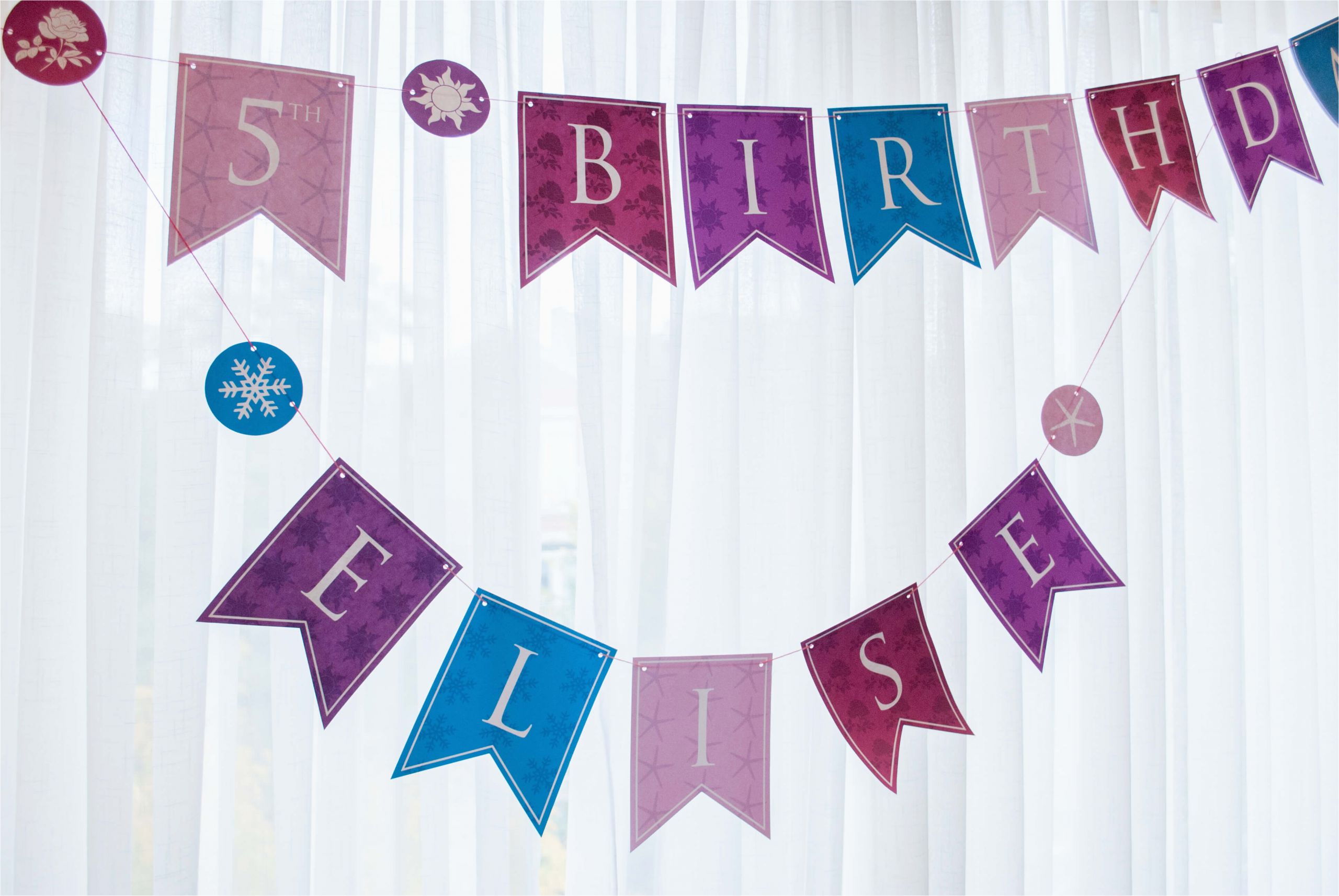 Happy Birthday Banner Printable Pdf Personalized Princess Happy Birthday Banner Printable Pdf