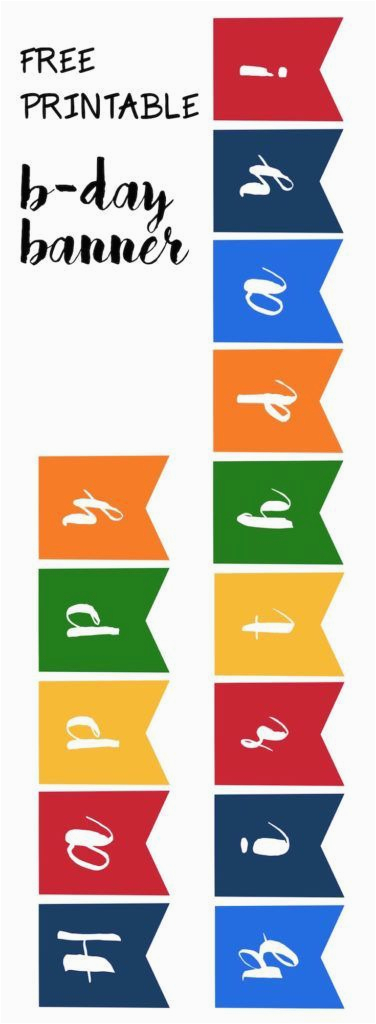 Happy Birthday Banner Template Free Happy Birthday Banner Free Printable Party Ideas and