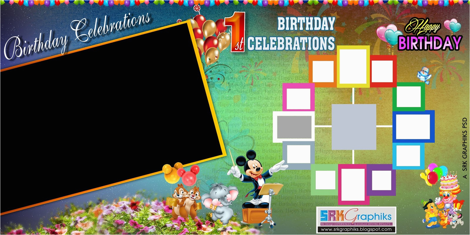 Happy Birthday Banner Wallpaper Download | BirthdayBuzz