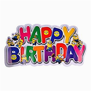 Happy Birthday Banners Images Party butiko Minion theme Happy Birthday Banner Amazon In