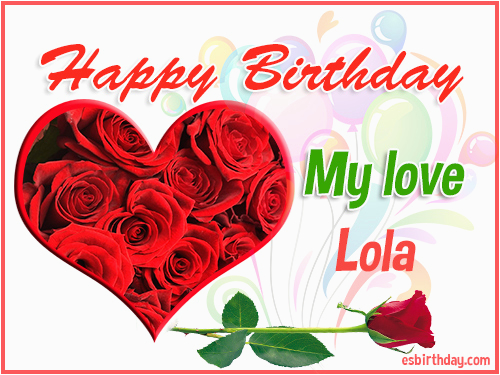 Happy Birthday Lola Banner Happy Birthday Lola Happy Birthday Images for Name