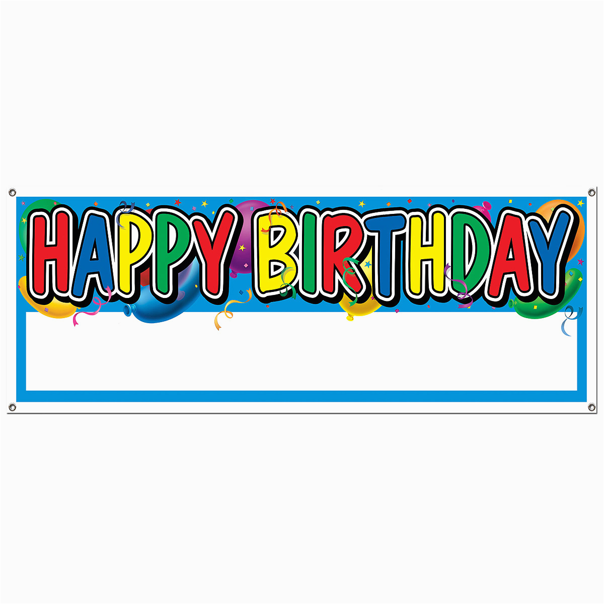 Happy Birthday to You Banner Bulk Signs Banners Party Supplies Happy Birthday Blank