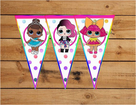 Lol Doll Happy Birthday Banner Pin by Lindsay Perez On Lol Doll Party Happy Birthday