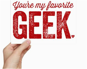 Nerdy Geek Gifts for Him Geeky Love Card Favorite Dork Nerdy Anniversary Gift Geeky Nerdy Geek Gifts for Him Geeky Love Card Favorite Dork Nerdy Anniversary Gift Geeky