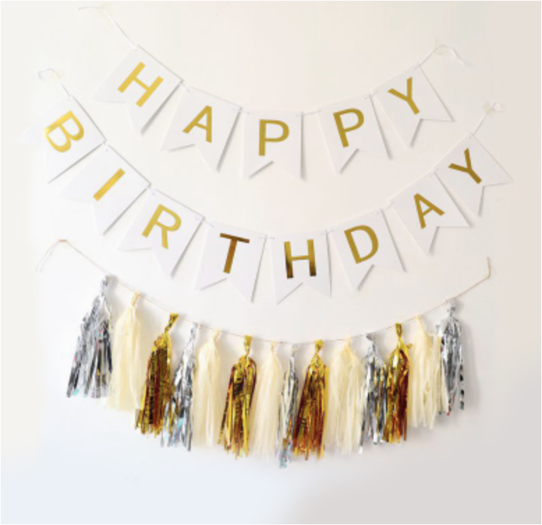 Self Inflating Happy Birthday Banner Card Factory White Happy Birthday Banner with 3 tone Tassel Diy Package Self Inflating Happy Birthday Banner Card Factory White Happy Birthday Banner with 3 tone Tassel Diy Package