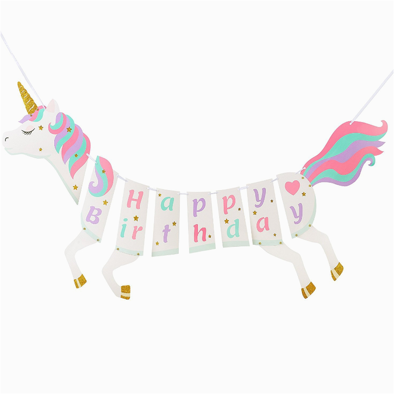 Sharechat Happy Birthday Banner New 1set New Unicorn Happy Birthday Banner Magical Pastel Sharechat Happy Birthday Banner New 1set New Unicorn Happy Birthday Banner Magical Pastel