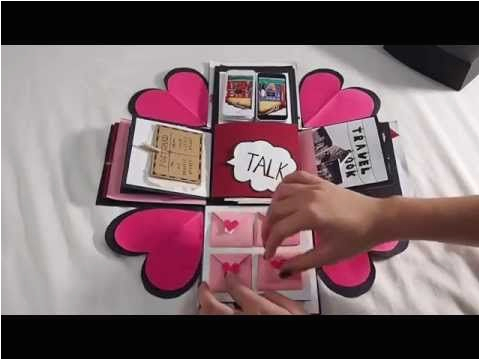 Simple Birthday Gifts for Boyfriend Diy Handmade Gift for Boyfriend Explosion Box