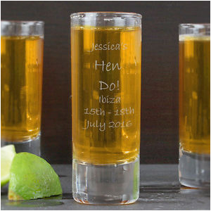 21st Birthday Gifts for Him Uk Personalised Engraved Message Shot Glass Birthday 18th