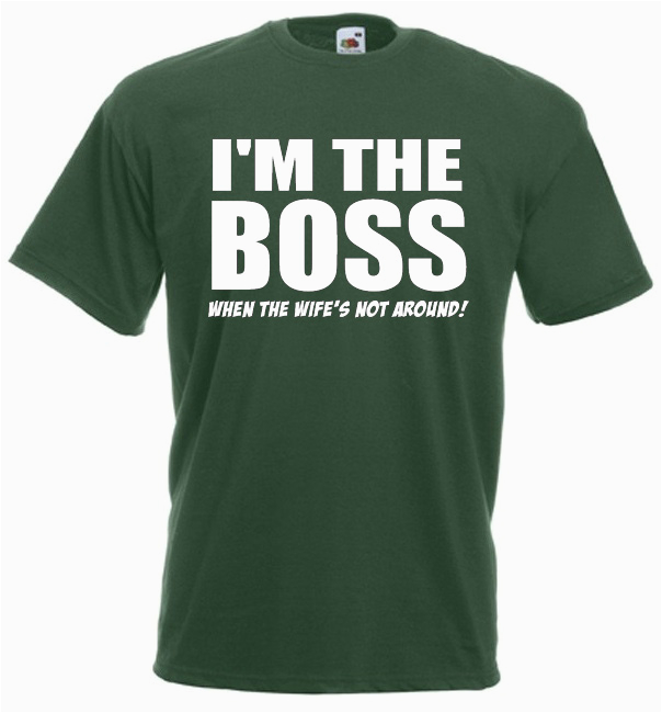 Birthday Gift for Male Boss In India I M the Boss when the Wifes Not Around Funny Gift Ideas