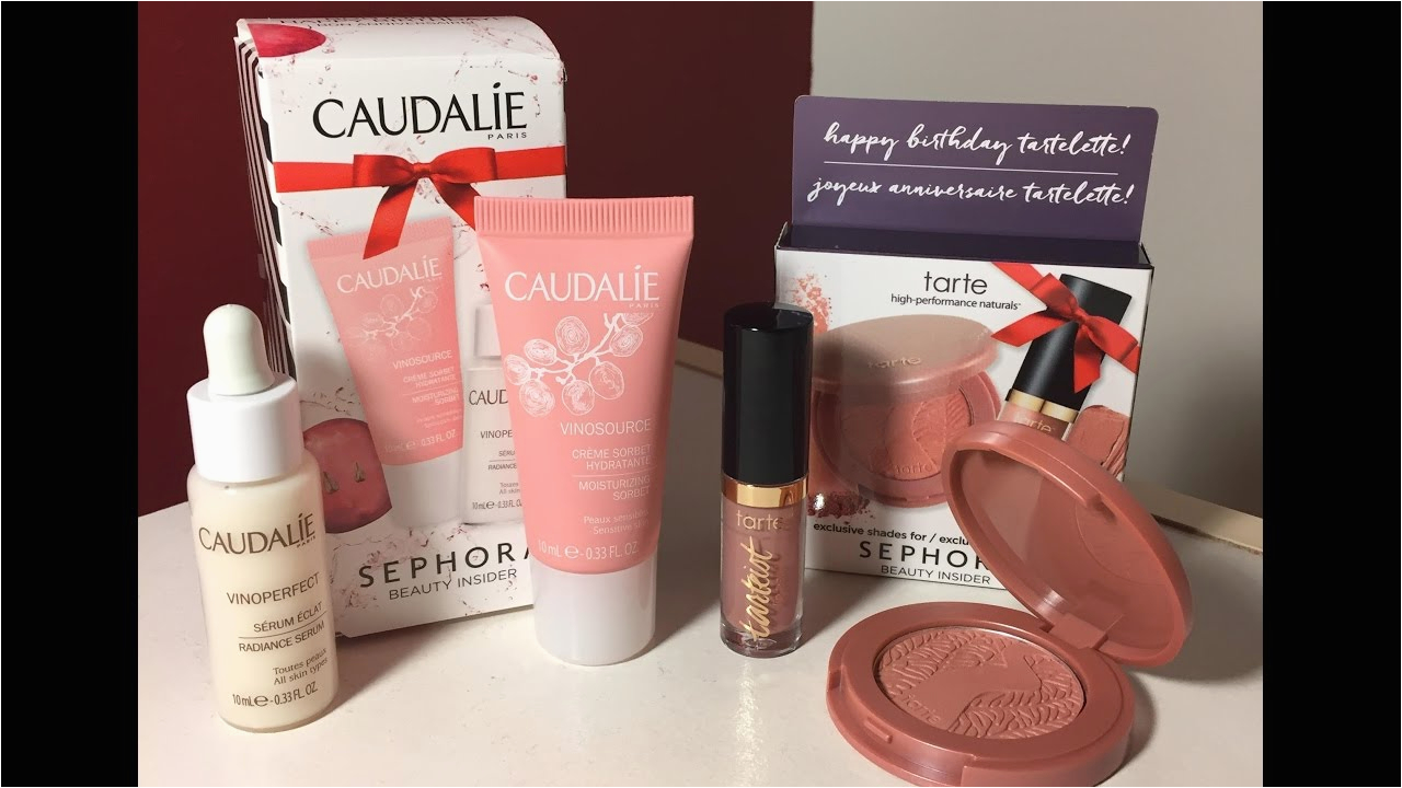 Birthday Gifts for Him 2017 Sephora 2017 Birthday Gift Review Thisamandalife Youtube