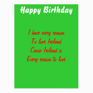 Birthday Gifts for Him Ireland Ireland Birthday Gifts On Zazzle