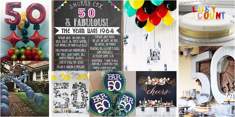 Birthday Ideas for 50 Year Old Man 5 Super Stylish 50th Birthday Decoration Ideas Quotemykaam