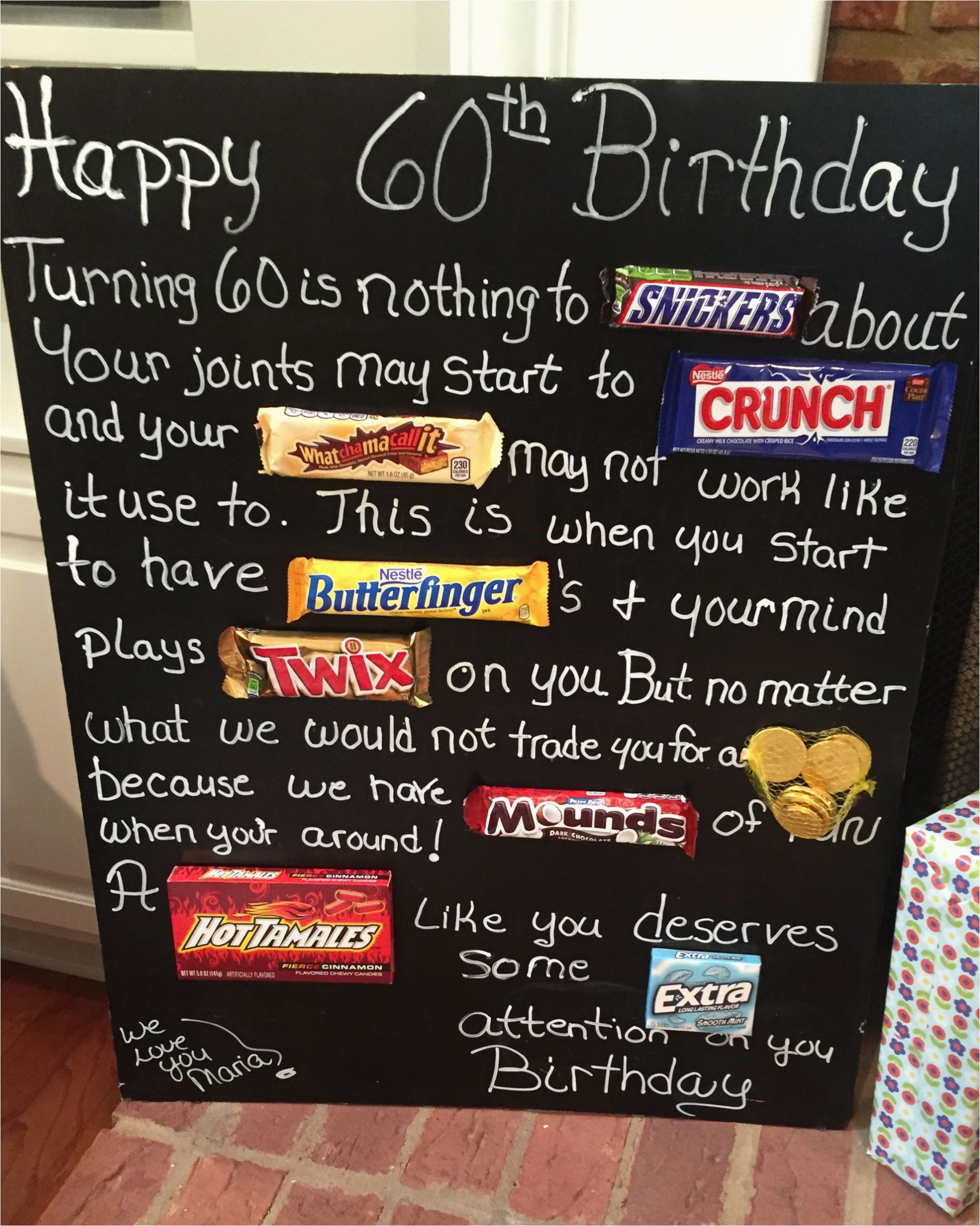 Birthday Ideas for Husband Turning 35 Old Age Over the Hill 60th Birthday Card Poster Using