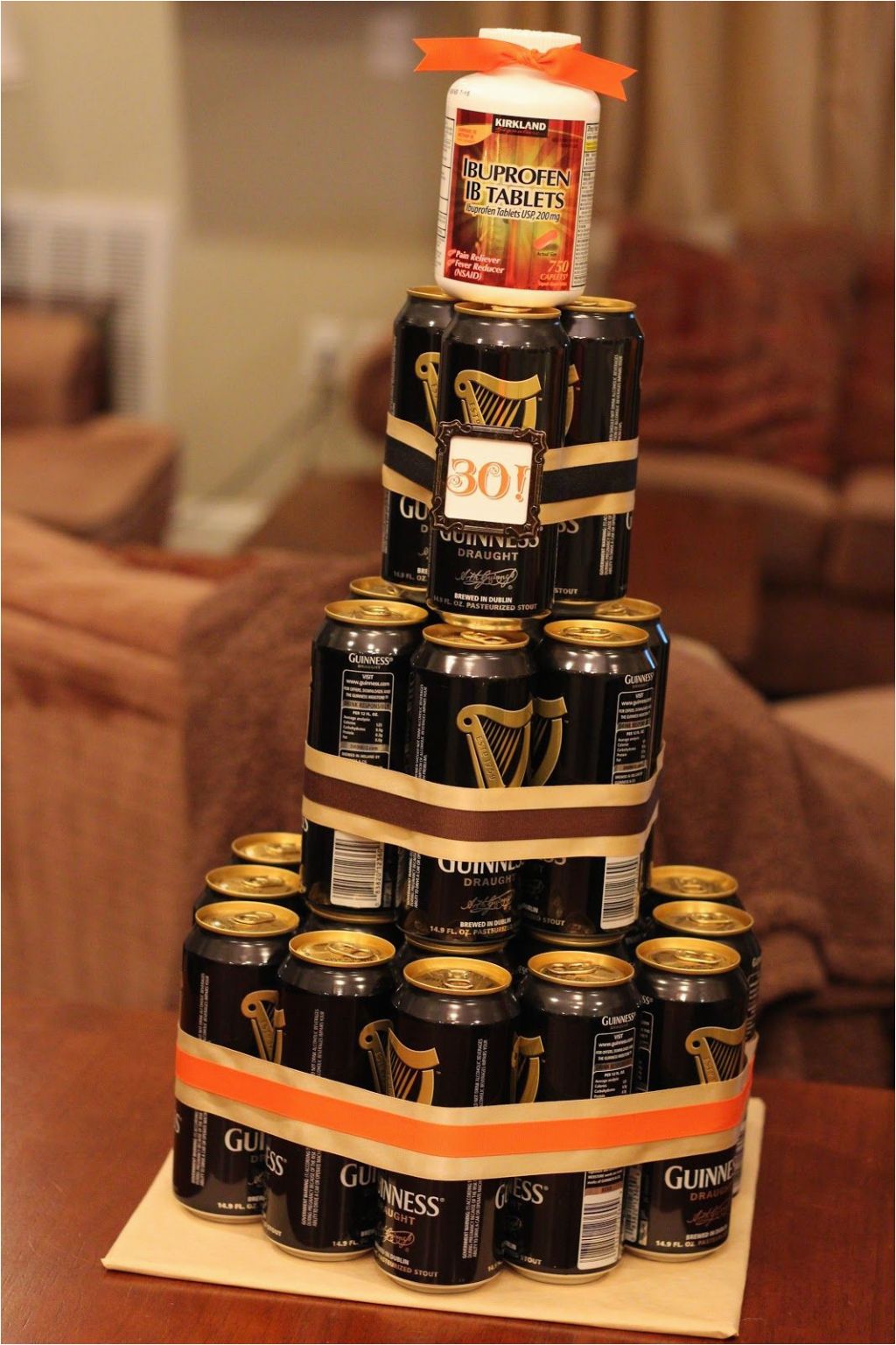 Fun 30th Birthday Gifts for Him Beer Cake Such A Good Idea Party Ideas