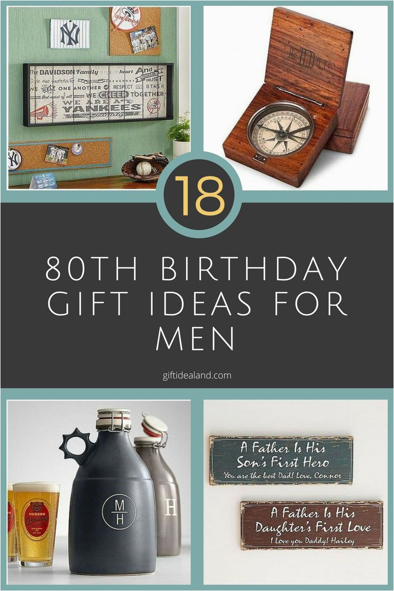 Great Birthday Ideas for Him 18 Good 80th Birthday Gift Ideas for Him Giftidealand