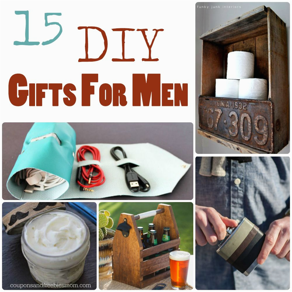 Handmade Birthday Gifts for Male Friend 15 Diy Gifts for Men Food Recipes Diy Gifts for Men