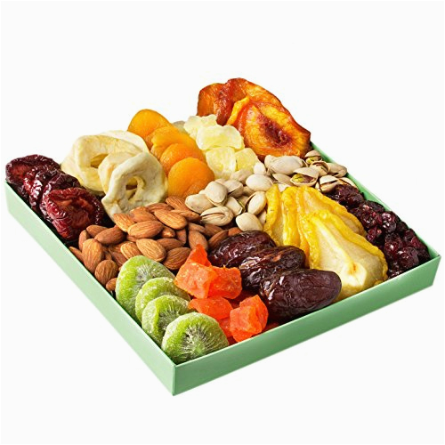 Healthy Birthday Gifts for Him Holiday Nut and Dried Fruit Gift Basket Healthy Gourmet