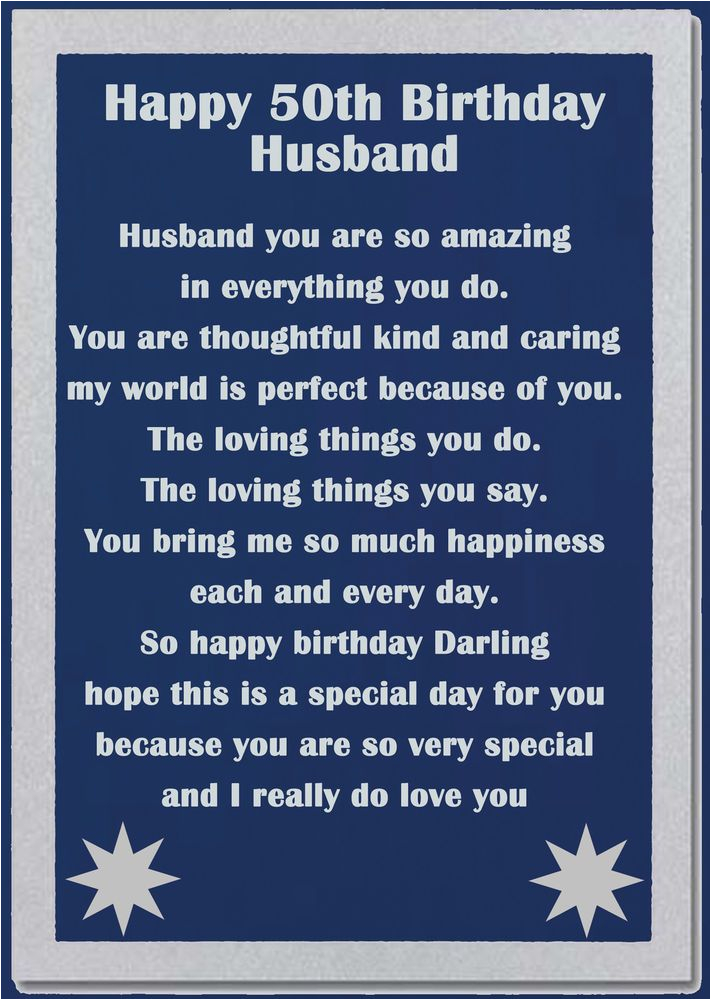 Ideas for 50th Birthday Present for My Husband the 25 Best Birthday Poems for Husband Ideas On Pinterest