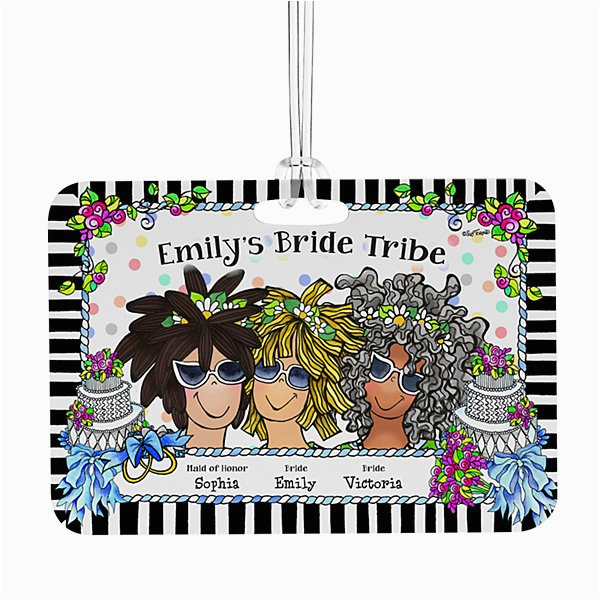 Romantic Birthday Ideas for Him toronto Bride Tribe Id Bag Tag by Suzy toronto 3 Girls