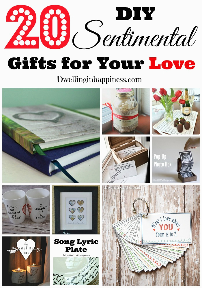 Sentimental Birthday Gifts for Husband 20 Diy Sentimental Gifts for Your Love