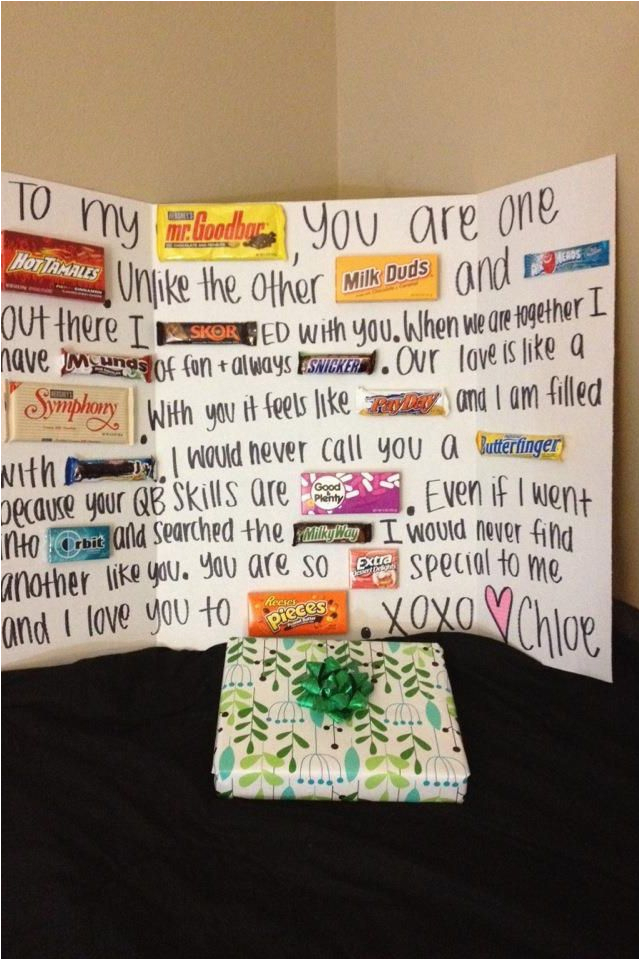 Special Birthday Present Ideas for Him Making This for My Man Happy Birthday I Plan On