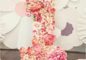 1 Year Baby Birthday Decoration 21 Pink and Gold First Birthday Party Ideas Pretty My