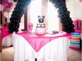 1 Year Baby Birthday Decoration Minnie Mouse Birthday Party Ideas Pink Lover