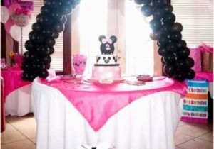 1 Year Baby Birthday Decoration Minnie Mouse Birthday Party Ideas Pink Lover